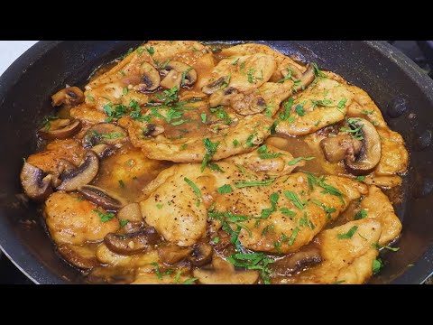 Видео: Рецепт курицы Марсала