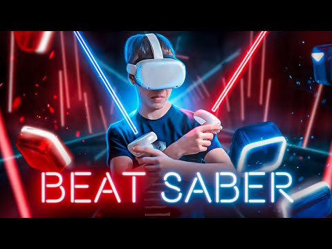 Видео: ВПЕРВЫЕ играю в BEAT SABER в VR