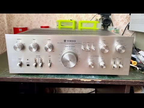 Видео: Trio ka-7300D профилактика. (Часть 1. Разборка)