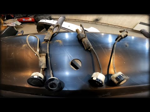 Видео: Показываю как и чем сделать отверстия/дырки под ПАРКТРОНИКИ. На НОВОМ и уже ОКРАШЕНОМ бампере.