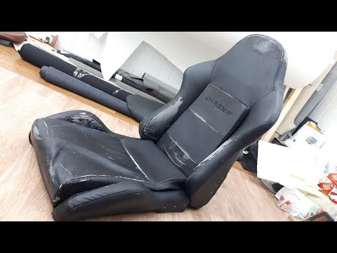 Видео: КОМПЬЮТЕРНОЕ кресло. Перетяжка. Computer chair. Padding.