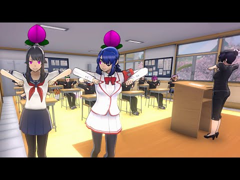 Видео: Японский мод заразит тебя Кибиди вирусом - Kibikibi Simulator - Яндере симулятор/Yandere Simulator