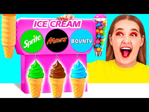 Видео: Мороженое Челлендж | Эпичная Битва с Едой от ChallengeTeen