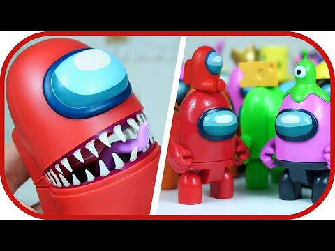 Видео: 🎁 Новые фигурки AMONG US. Импостер и амогусы. Персонажи из игры Амонг Ас.