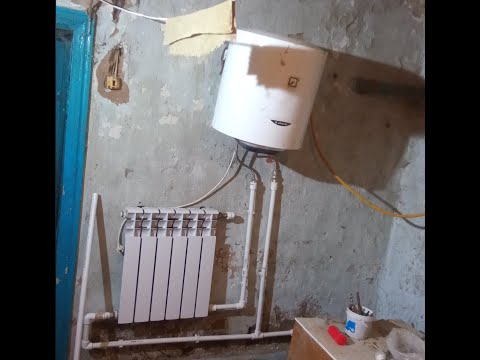 Видео: Отопление БОЙЛЕРОМ! частного дома сарая времянки  Как обогреться электричеством. ЧАСТЬ:1 Котёл