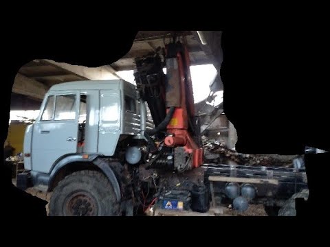 Видео: первая примерка кму и интеграция кузова в подрамник #сделайсам #камазкму #palfinger23002