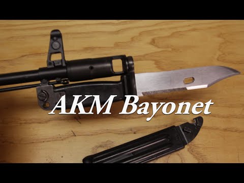 Видео: Штык-нож АКМ: советский мультитул