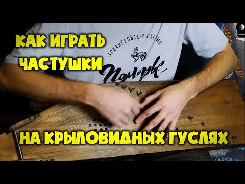 Видео: Как играть частушки на крыловидных гуслях? Простой способ.