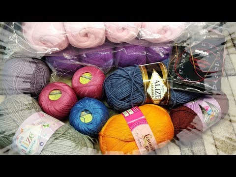 Видео: Покупки пряжи, спиц.Планы.Октябрь.