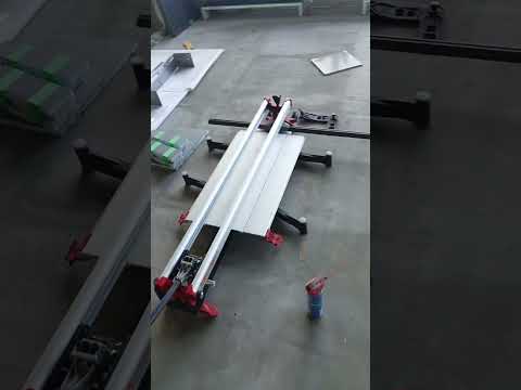 Видео: Керамогранит 1200×600 ,укладка на пол