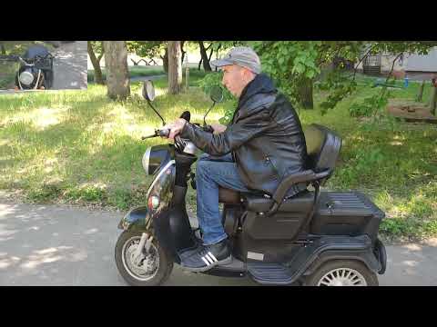 Видео: Трицикл Elwinn Retro T