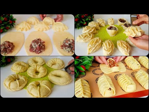 Видео: Топ 4 Красивые Самсы! Красивые лепки самсы!Вкусные самсы на канале Mazzali!Готовим с mazzali Oshxona