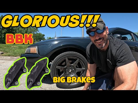 Видео: Модернизация тормозов Brembo для нового Edge Mustang — суппорты CADILLAC ATS — ВЕЛИКОЛЕПНАЯ модер...