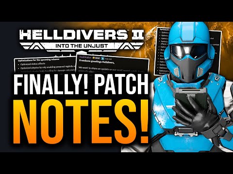 Видео: Helldivers 2 — Заметки об улучшении производительности! Задержка выпуска Warbond и новости разраб...