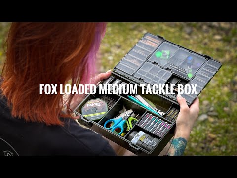 Видео: Обзор FOX LOADED MEDIUM TACKLE BOX!