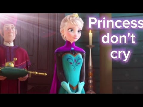 Видео: Клип Холодное сердце ,,Princess don't cry"/ Frozen clip ,,Princess don't cry"