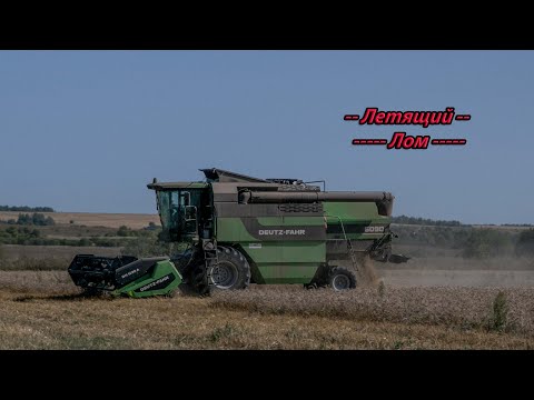 Видео: Урожай зерновых 2021! Яровая пшеница! Deutz-Fahr 6090, Ростсельмаш Acros 530, John Deere W540!