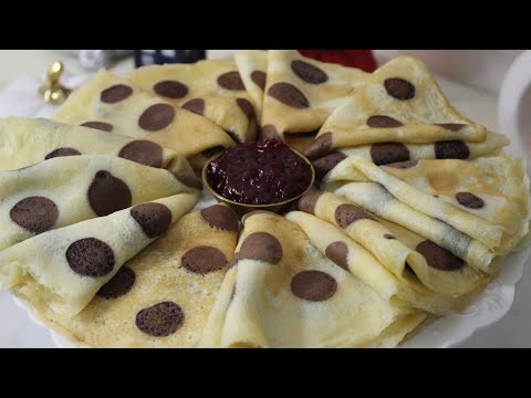 Видео: БЛИНЧИКИ В ГОРОШЕК♥️ОРИГИНАЛЬНО ВКУСНО😋