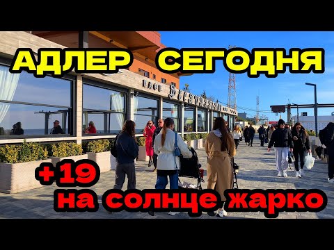 Видео: Покажу  Адлер 2025 | КАФЕ БОЛЬШЕ НЕТ | ПОСМОТРИТЕ сколько людей | ЧАЙКА Мандарин