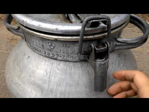 Видео: Бидон для молока,СССР