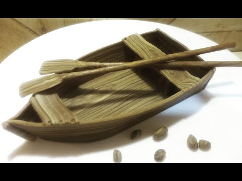Видео: Дерево из мастики. Эффект структуры дерева.