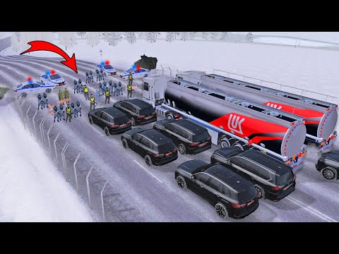 Видео: ТОЛЬКО 3% ЛЮДЕЙ МОГУТ ПРОЕХАТЬ , ЧЕРЕЗ ЭТУ ГРАНИЦУ! БРИГАДУ ОСТАНОВИЛИ ПО ВЗРОСЛОМУ! GTA CRMP