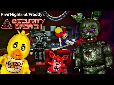 Видео: LEGO Самоделка FNaF 9: Security Breach / ЛЕГО Five Nights at Freddy's