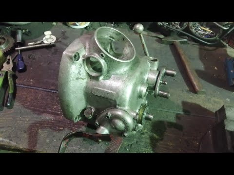 Видео: Кпп от мотоцикла Урал для мотособаки.