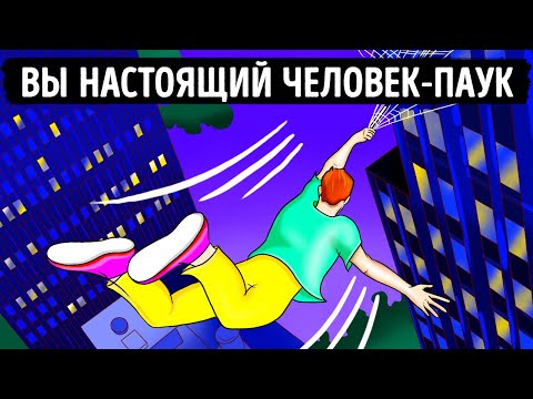 Видео: Что, если бы ваше тело могло производить невероятно прочную паутину