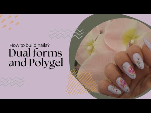 Видео: Изграждане с дуал форми и полигел. Лесно ли е?/Neuemodelage mit dualform und acrylgel.