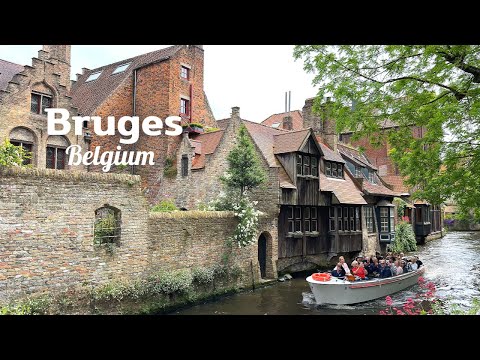 Видео: [4K]🇧🇪 Брюгге: самый очаровательный сказочный город Бельгии💖 2024