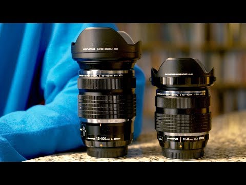 Видео: Olympus 12-100 мм против 12-40 мм — БИТВА!