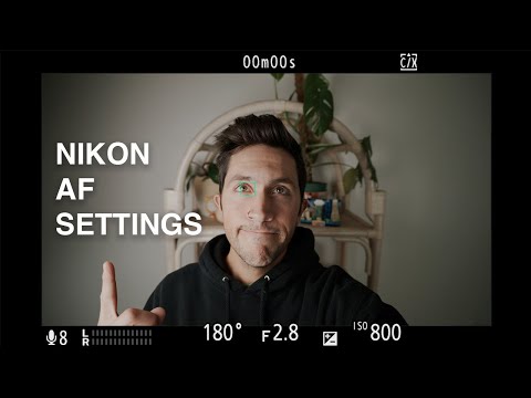 Видео: Мои настройки автофокуса Nikon