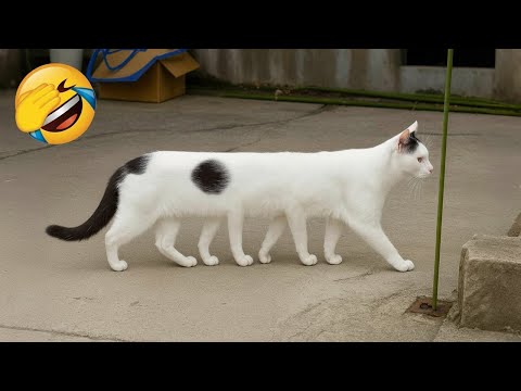 Видео: Смех гарантирован 🤣 Очень смешные собаки и кошки 😹🐶 Часть 5