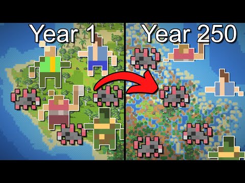 Видео: WorldBox, но крысы медленно поедают мир