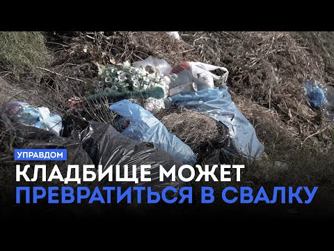 Видео: Кладбище может превратиться в свалку / «Управдом» (11.09.25)