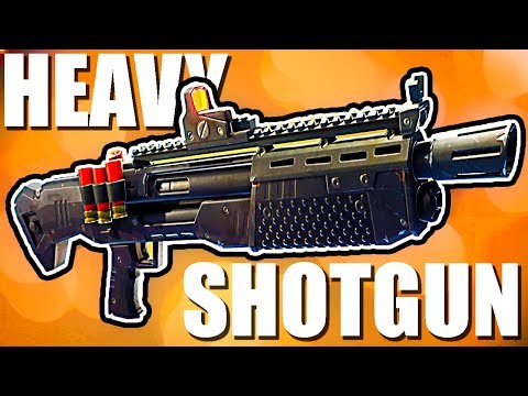 Видео: НОВО ОРЪЖИЕ - HEAVY SHOTGUN | Fortnite
