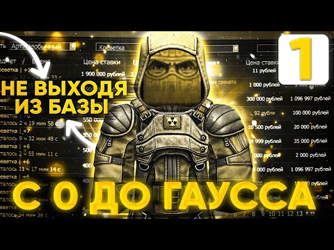 Видео: С 0 ДО ГАУССА НЕ ВЫХОДЯ ИЗ БАЗЫ! | Сталкрафт Перекуп | Stalcraft | Сталкрафт