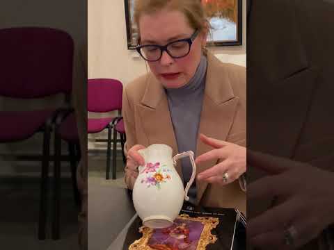 Видео: НАДГЛАЗУРНАЯ РОСПИСЬ СТАРИННОГО ФАРФОРА