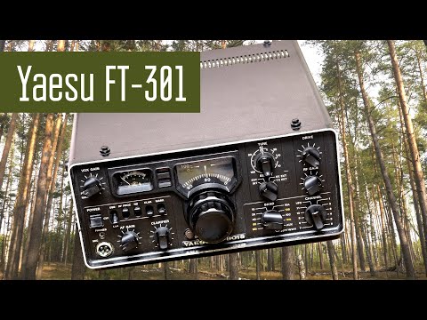 Видео: Yaesu FT-301. Проверка в полевых условиях. Радиосвязь, короткие волны, радиолюбители.