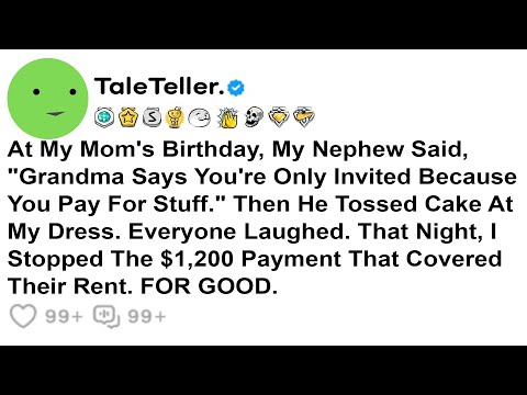 Видео: На дне рождения моей мамы мой племянник сказал: «Бабушка говорит, что тебя приглашают только пото...