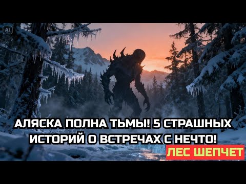 Видео: КРИПТИДЫ АЛЯСКИ  Жуткие Встречи в Дикой Природе  5 Ужасных Историй