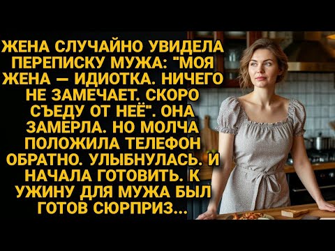 Видео: Муж воровал деньги полгода, а жена ответила за три часа... Захватывающий рассказ!