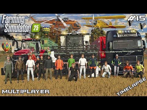 Видео: ГРЯЗНЫЙ УРОЖАЙ ПШЕНИЦЫ НА 100 ГЕКТАРАХ — МИЛЛИОН | Zielonka | Farming Simulator 25 Многопользоват...