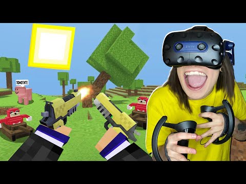 Видео: Вот это НАСТОЯЩИЙ *ПЛОХОЙ* Майнкрафт в VR