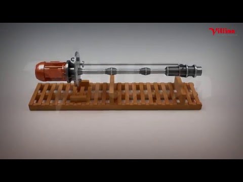 Видео: Полупогружной насос с магнитной муфтой — ГНВЦ-П.