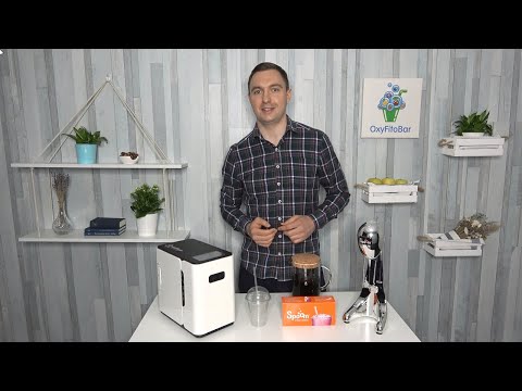 Видео: Кислородные коктейли в кафе. Кислородный бар | Оборудование для кафе и ресторанов.