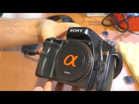 Видео: Не реагирует колесо/диск управления. Зеркальная фотокамера Sony A100