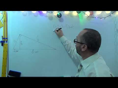 Видео: g081302 Метричні співвідношення в прямокутному трикутнику