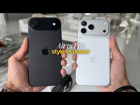 Видео: iPhone Air против iPhone 17 Pro: моё честное мнение